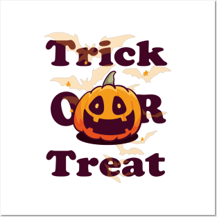 Trick or Treat costume Horror Halloween shirt 2020 Posters and Art